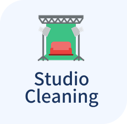 studio cleaning